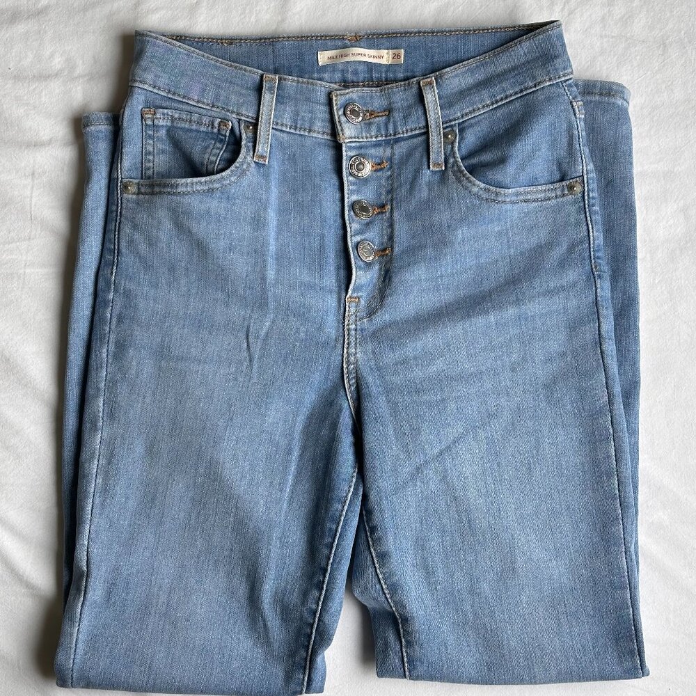 Levi's Women's Mile High Ankle Skinny Jeans | Size 26